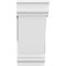 Ekena Millwork Standard Traditional Architectural Grade PVC Bracket with Traditional Ends, 5"W x 12"D x 12"H BKTP05X12X12TRA01 - alternate 4